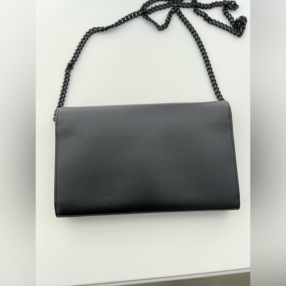 AUTHENTIC YSL BAG Black on Black - Picture 5 of 9